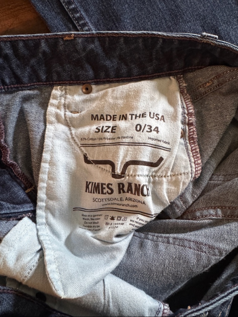 Kimes Ranch Chloe Women's Dark Blue Boot Cut Jeans